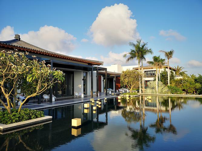 三亚嘉佩乐度假酒店,实际上位于陵水黎族自治县.