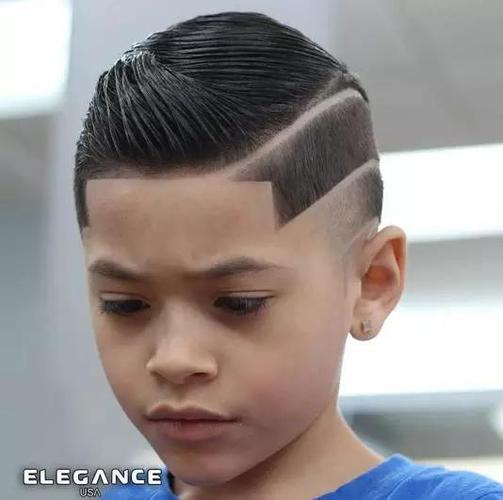 超炫酷的儿童发型