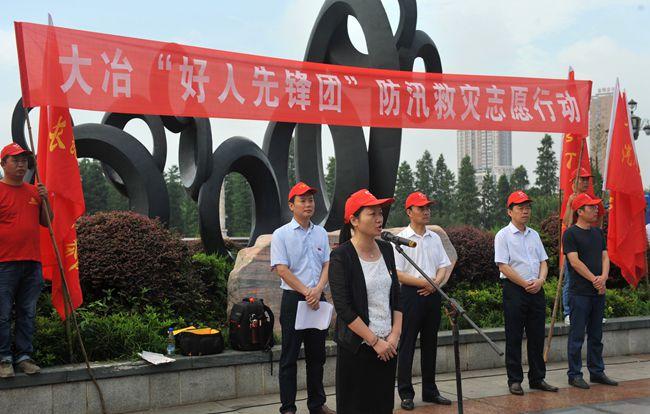 市委常委,宣传部长毕正洁在启动式上讲话