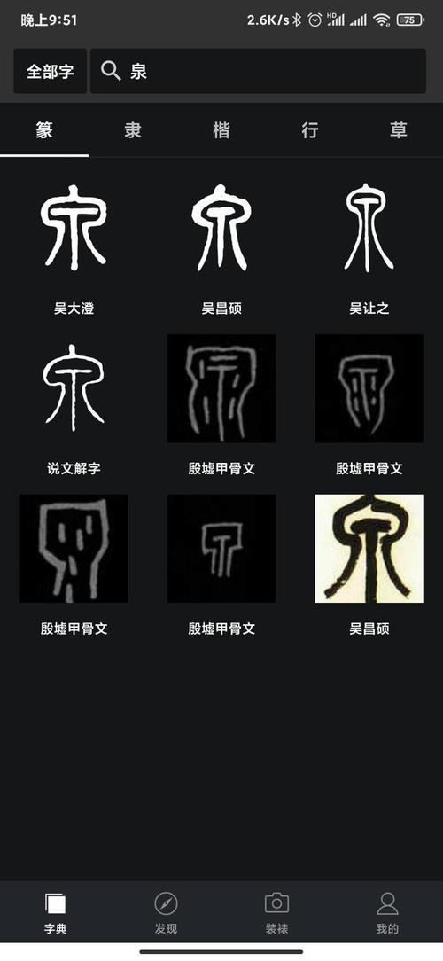 殷墟甲骨文泉字造就了一个品牌水的logo