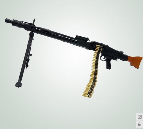 德国mg42机玩具合金实木1205仿真不可发射