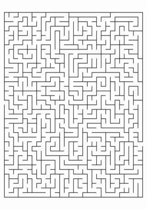 青少年注意力训练之高难度迷宫.pdf 11页