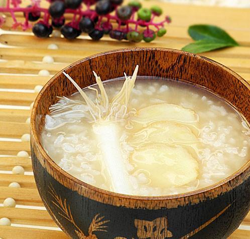 糯米乌鸡葱白粥