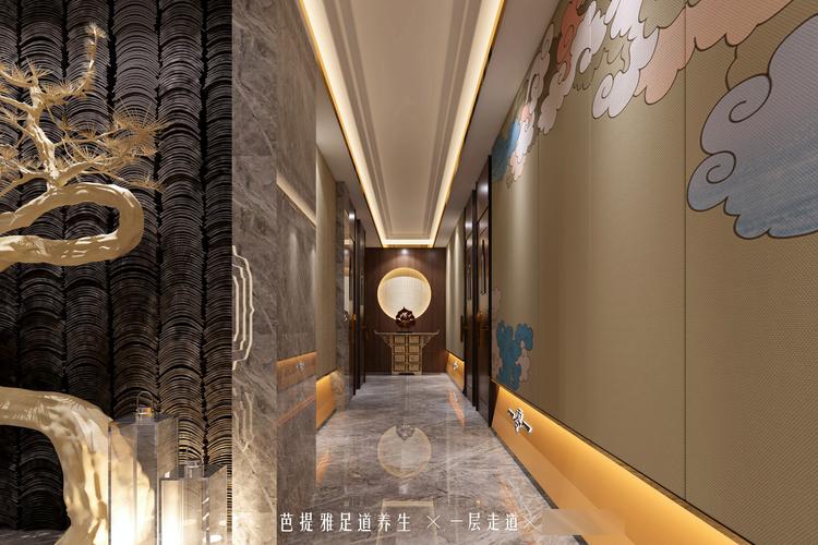 六安芭提亚足道养生会所装修设计效果图