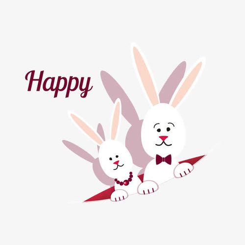 关键词 : 快乐小白兔,h5素材,卡通,兔子