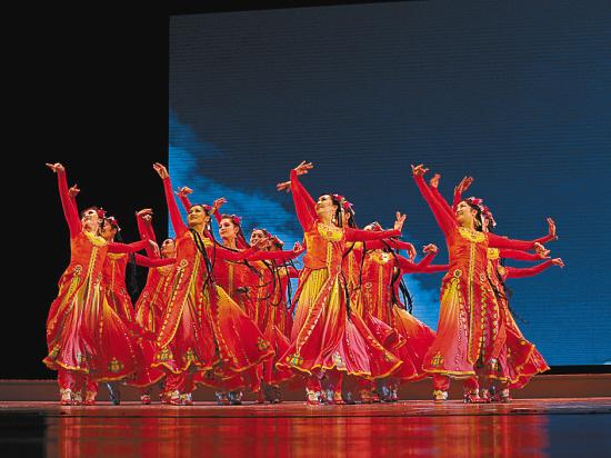 新疆民族歌舞亮相广东艺术节(图)
