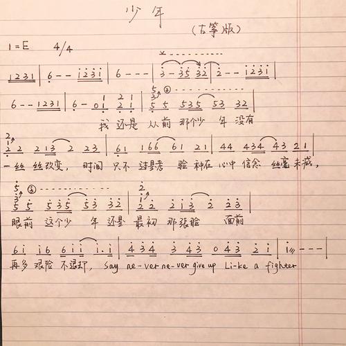 古筝如何d调变e调 《少年》曲为例_古筝_影视_音乐