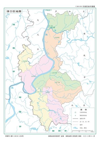 渌口区标准地图_株洲地图库_地图窝
