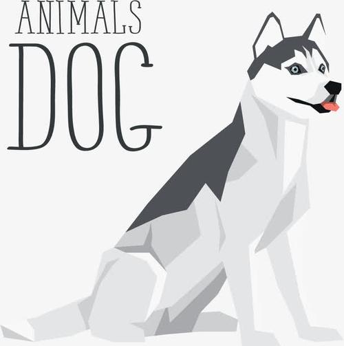 手绘/卡通 卡通元素 > 装饰阿拉斯加雪橇犬 收藏 [声明] 觅元素所有