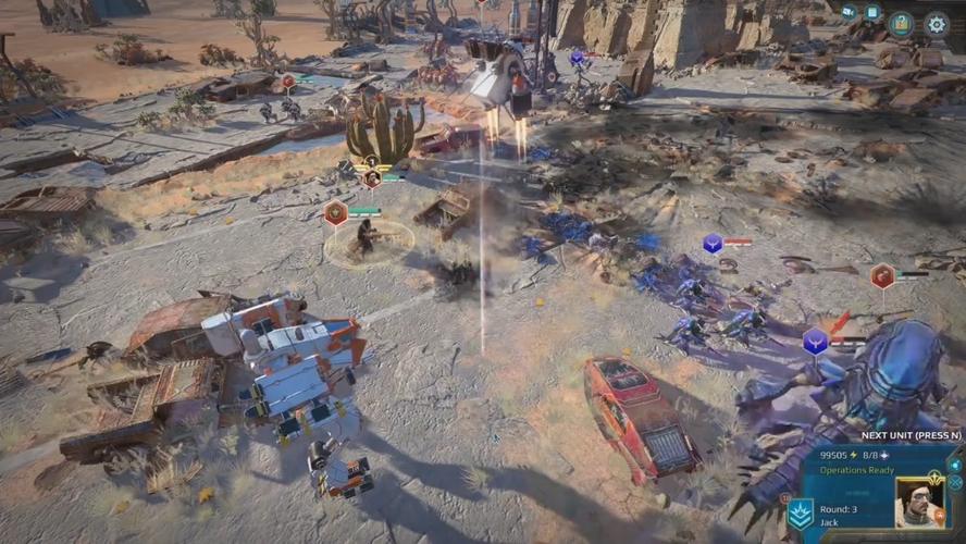 《奇迹时代:星陨》(age of wonders: planetfall)实际游戏演示映像