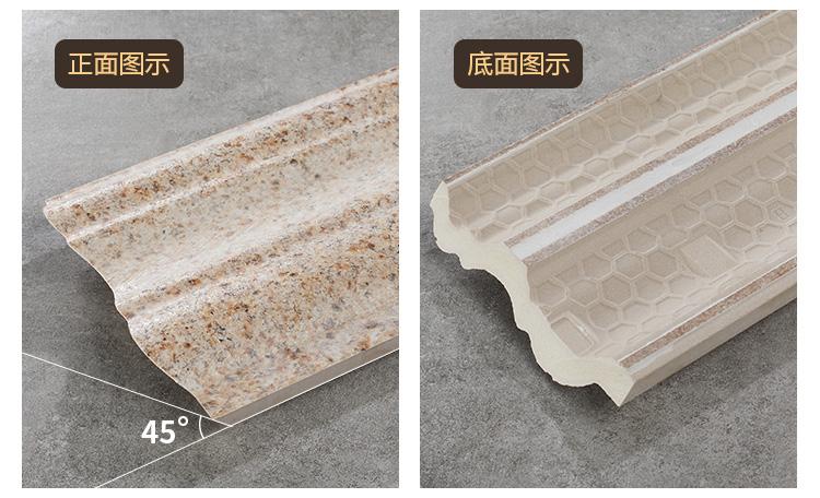 别墅外墙瓷砖乡村家用别墅罗马柱砖300x600仿大理石大门柱子瓷砖黑金