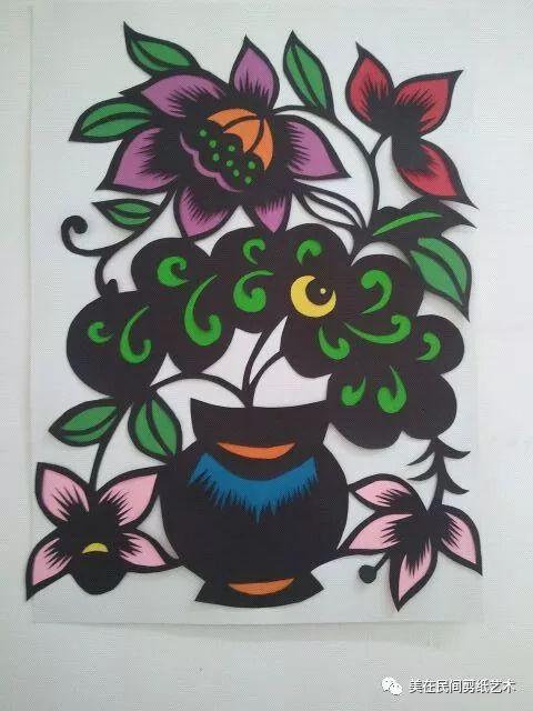 分色剪纸教学设计 手工剪纸图片大全简单-蒲城教育