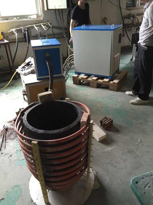 节能200公斤炉熔铜炉小型中频熔炼炉熔铝炉废铜电炉