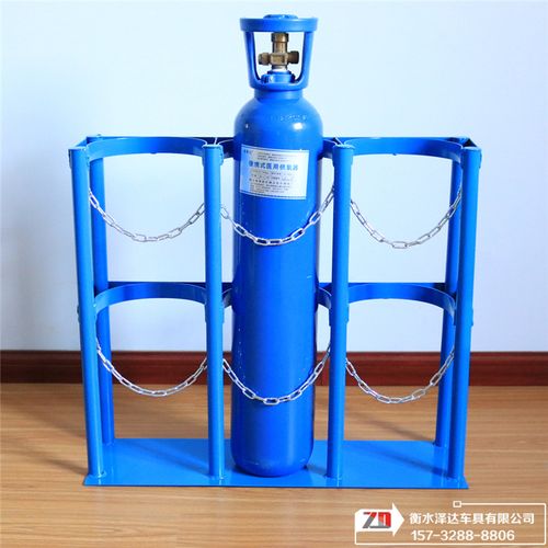 8升10升氧气瓶支架小气瓶固定架桌面钢瓶架实验室气瓶
