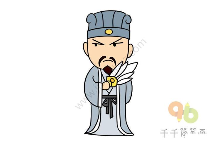 q版三国演义人物简笔画图片大全