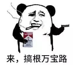 来一打搞根烟表情包