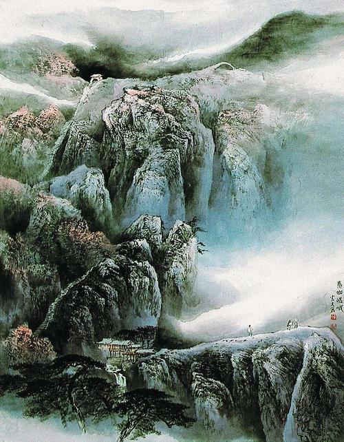 画家丨《乐震文山水画精选集》欣赏