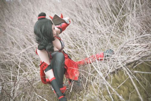 cosplay赏:不是你记忆中的阿轲,但致命的程度,没两样