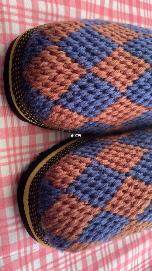 【手工毛线拖鞋】香妈妈手作_拖鞋_颜色搭配_兴趣爱好