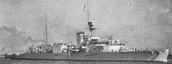 豪金斯级重巡洋舰