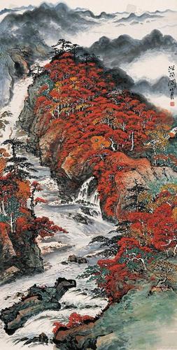 岭南画派代表,"旅行画家"「关山月」,中国画作品欣赏