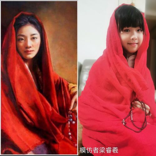 【疫期宅在家 畅享亲子乐】魅力四班童眼看经典 名画模仿秀