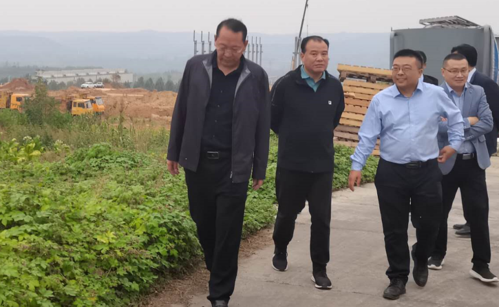 义马市常务副市长到我公司参观指导工作