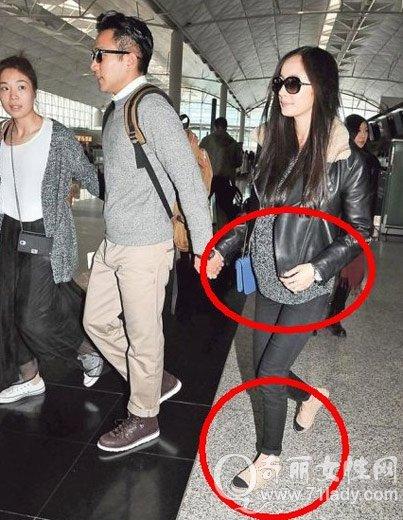 之前怀孕6个月的杨幂停工安心养胎,在微博晒出自拍,得意称"一点儿都