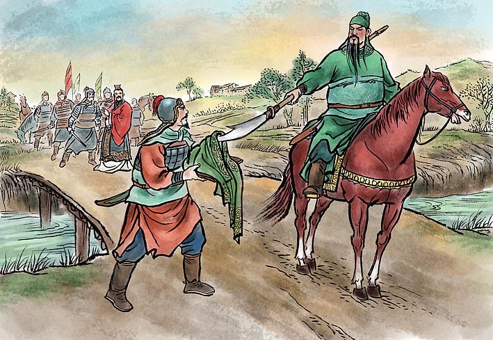 三国演义绘画|插画|商业插画|jingtengdesign - 原创