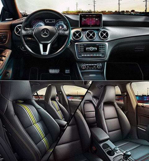 奔驰cla四门轿跑亮点技术详解