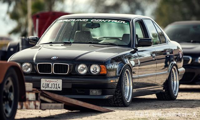 把宝马e34改成"赛道猛兽",然后卖给了女朋友谁爱得发疯