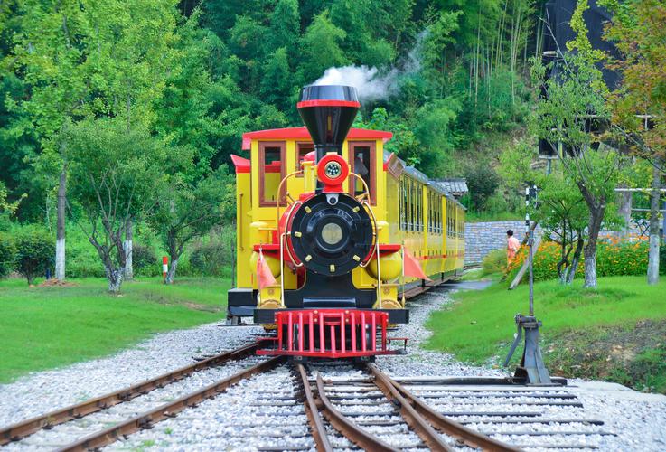 这就是鲁家村的观光小火车啦,是不是惊艳到了,反正我是!