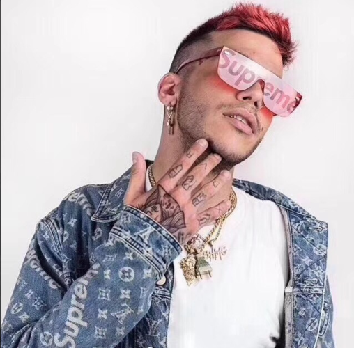 一折吴亦凡supreme_吴亦凡明星同款墨镜男女潮supreme欧美网红superme