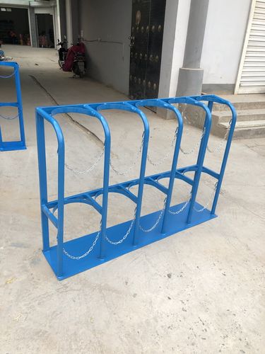 单气瓶固定架_氧气瓶安全架_气瓶防倾倒装置_河北泽达