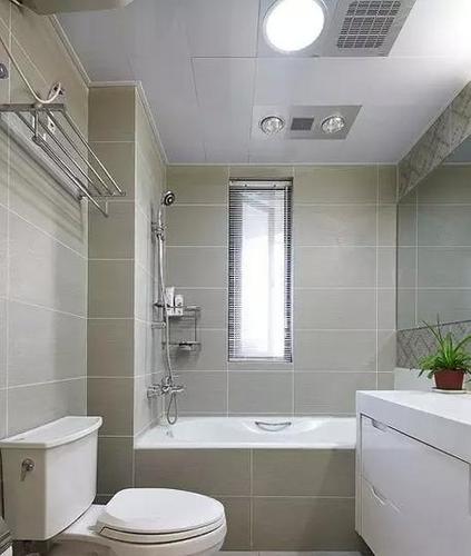 卫生间用铝扣板集成吊顶为主