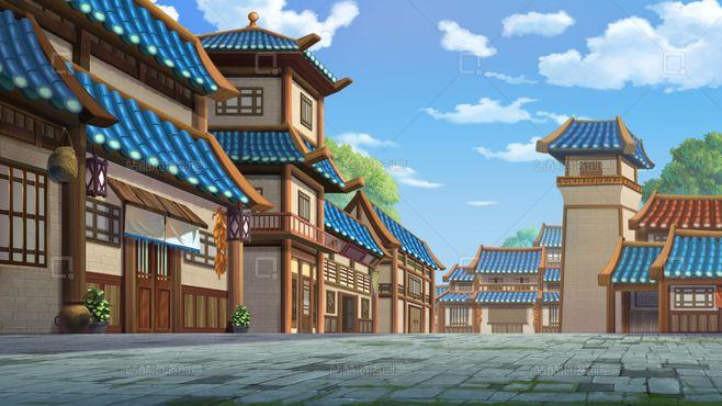 古代动画场景插画 - 站酷海洛正版图片, 视频, 音乐素材交易平台