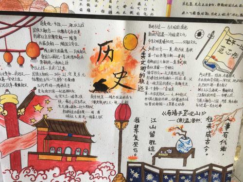 历史手抄报精彩作品欣赏
