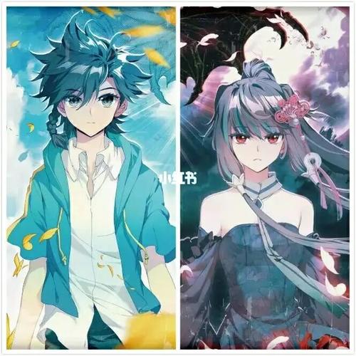 斗罗·唐舞麟and古月娜(壁纸)_壁纸_捕捉一只斗罗迷_素材_壁纸