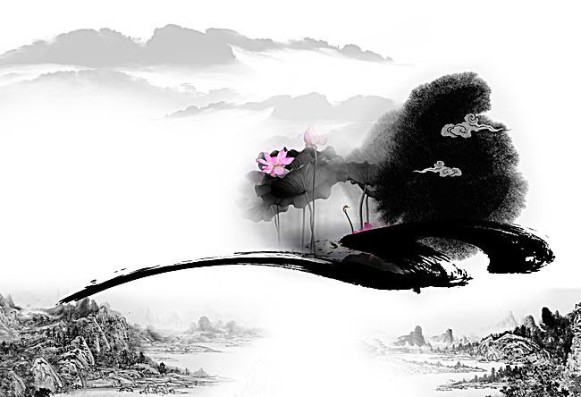 搜图123提供独家原创中国风山水水墨背景图下载,此素材图片已被下载19