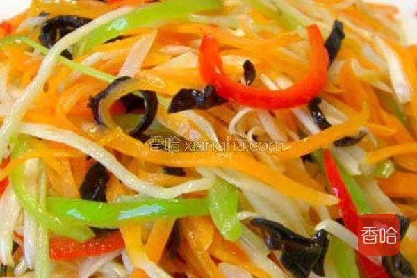 炒五彩丝