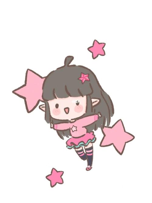 简笔画教程|凹凸世界凯莉q版93详细步骤