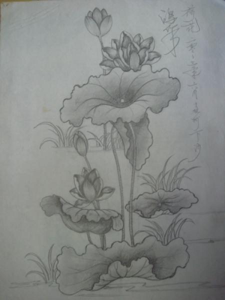 素描山水简笔画教程手抄报 祖国山水手抄报