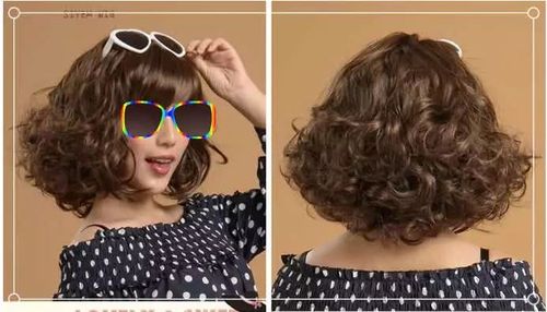 06.梨花头烫卷短发