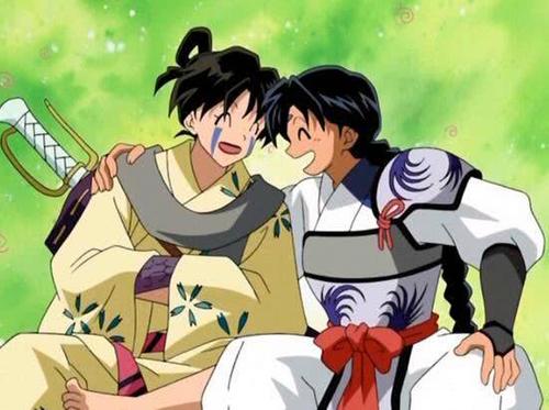 给犬夜叉中的人物重新组cp,十种组合中桔梗和戈薇最合适