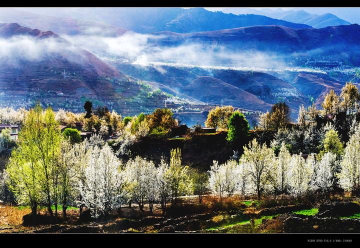 【金川春色摄影图片】金川县沙尔乡风光摄影_三原摄的