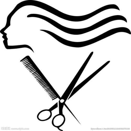 理发店logo标志图片