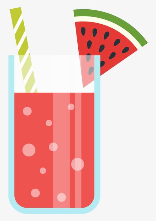冷饮,鲜榨果汁,西瓜汁,鲜榨西瓜汁,新鲜果汁,夏天