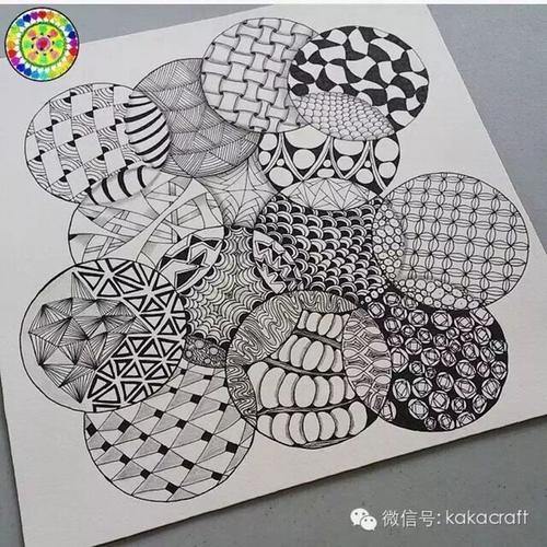 禅绕画爱好者的作品