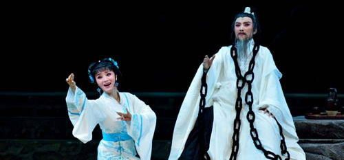 新编越剧历史剧《屈原》剧照