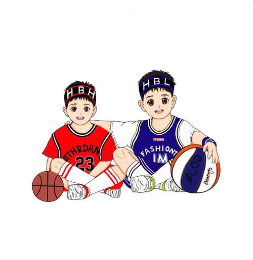 漫画卡通头像图片q版篮球男孩_头像_漫画_篮球_卡通头像_卡通_设计